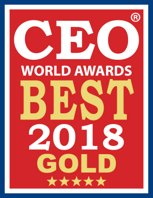 CEO WORLD AWARDS 2018 GOLD
